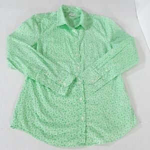 J Crew Floral Lightweight Cotton Shirt in Signature Fit